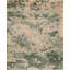 Tuscany Hand Knotted Wool Area Rug in Green/Cream-1703167625