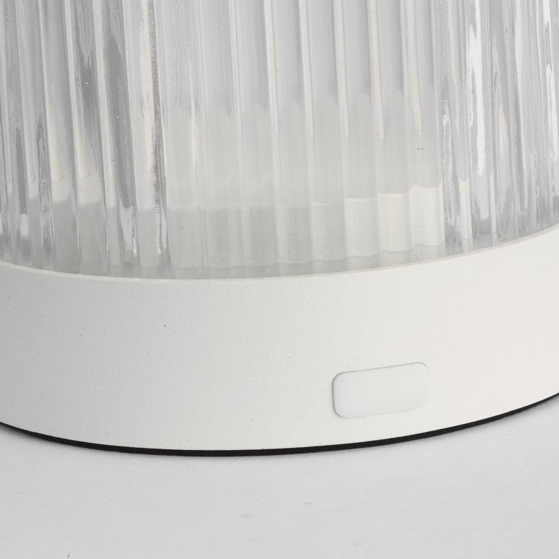 Tawa Accent Rechargeable Table Lamp, Matte White