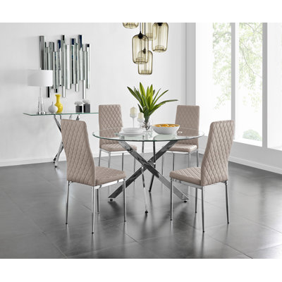 Ensemble de table de salle à manger Tierra Sleek