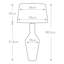 Athesh Ceramic Table Lamp