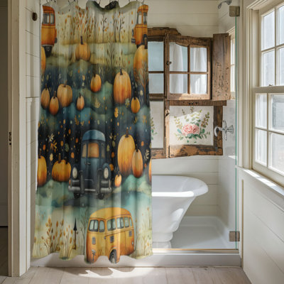 Rideau de douche Spooky Harvest - Premium