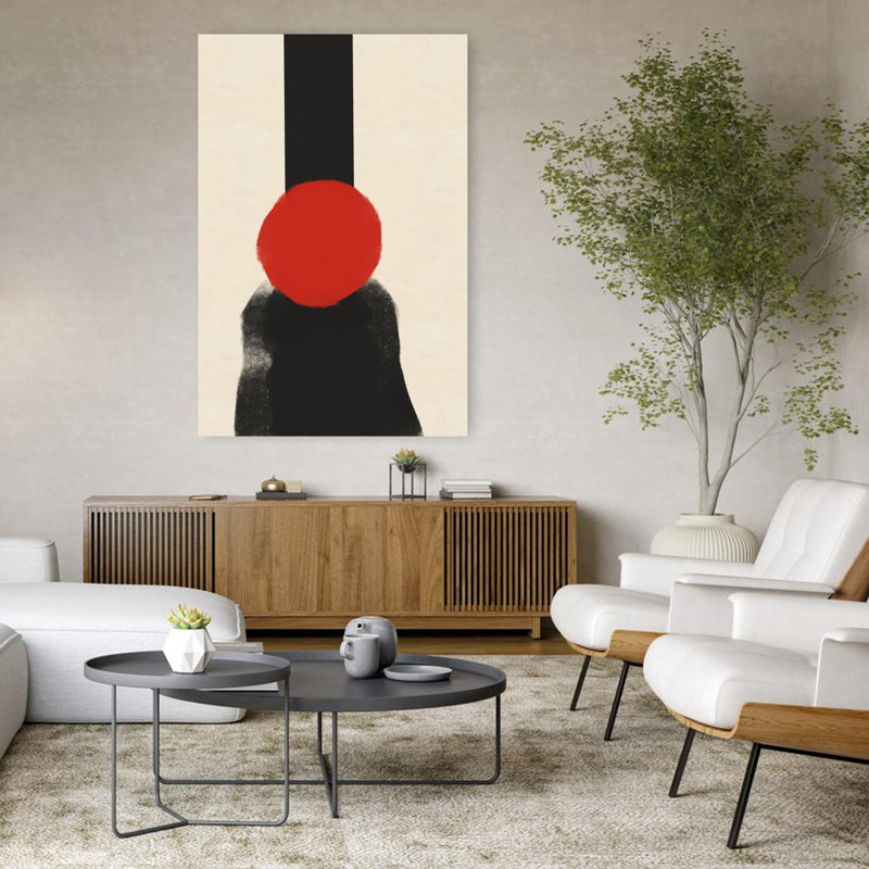 Art contemporain contemporain, H 48 po x l 32 po
