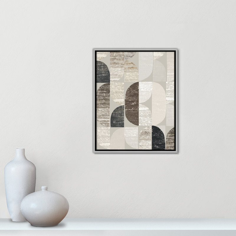«Shape and Form II» par Tom Reeves, Argent, H 21,5 po x l 17,5 po