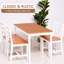 4 salles à manger rustiques, 5 meubles de cuisine modernes en bois, coin repas, petit espace blanc pour 4, table et chaises,