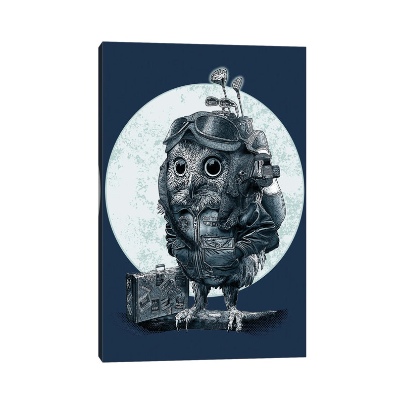 Golfer by Adam Lawless - Wrapped Canvas Gallery-Wrapped Canvas Giclée, 20.32 cm H x 30.48 cm W
