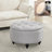 24'' Wide Upholstered Round Storage Ottoman-1742175519