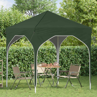 Vidaxl Pop-Up Party Tent 210D Oxford With Silver Coating