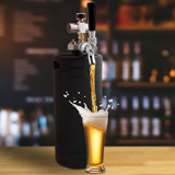 0,13 cu. Distributeur de bière à robinet simple