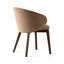 Tuka Upholstered Armchair with Wooden Frame-1188789857-1188789859
