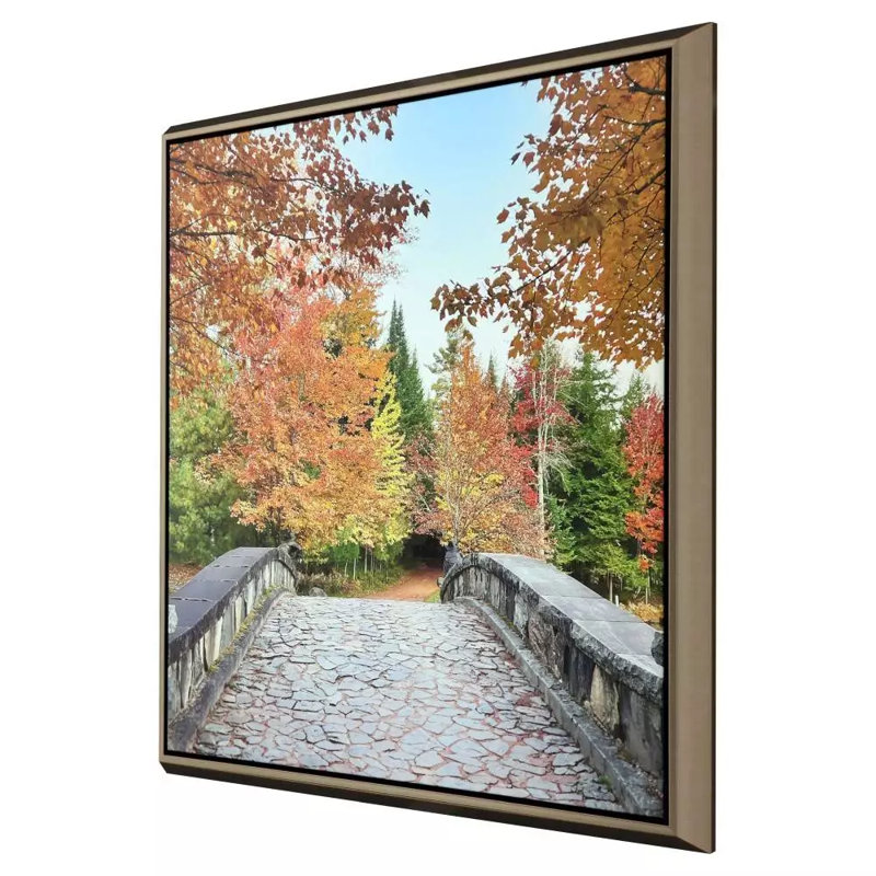 Hollandsworth Afternoon Stroll - Floater Frame Print