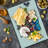 Ambesonne YOLO Cutting Board Large Size Cartoon Style Life Message Multicolor