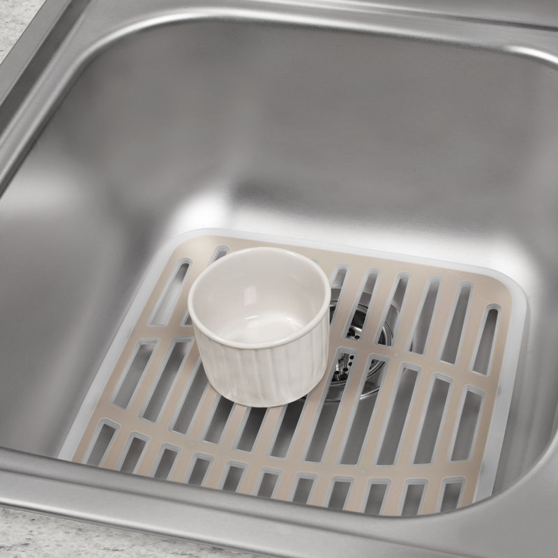 Malta Sink Grid, Light Gray