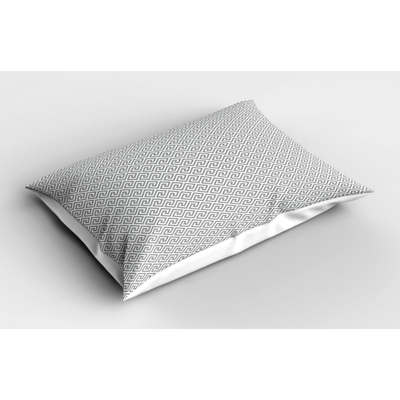 Polyester Geometric Sham Set, Twin