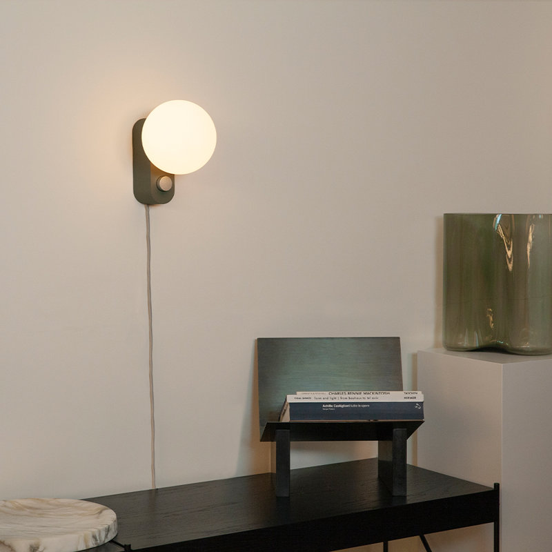 Sphere IV Table Lamp, Sage Green