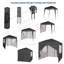 Jarrow Aluminium Pop-Up Gazebo-1991436903