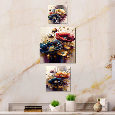 Rhudriah Metal Wall Clock
