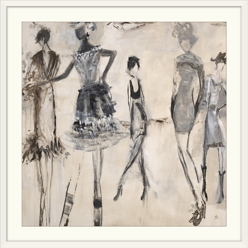 «Fashion Week Style», reproduction d'art Ainash, H 12 po x l 12 po x P 1,5 po, Toile