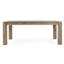 Sedia Mango Wood 78" Dining Table Ash Natural