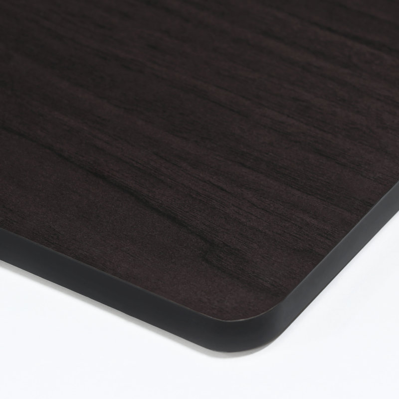 Inaayah Desk with Hutch, Dark Walnut