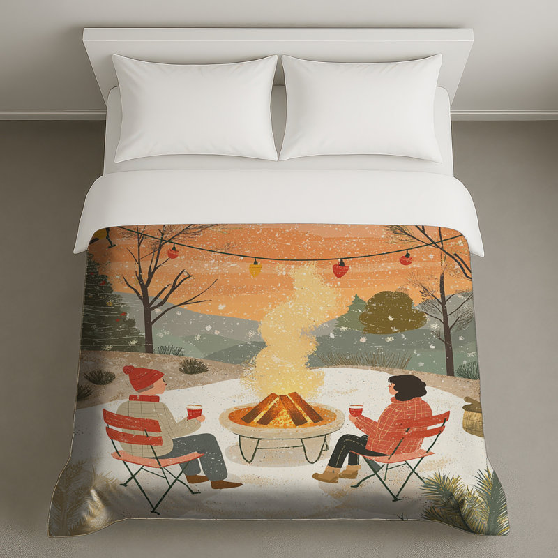 Housse de couette d'extérieur Campfire Bedding, Grand lit
