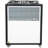 Air-Cooled Chiller Industrial 5 Ton, 5HP Panasonic Compressor, Finned Condenser Portable Conditioner, Micro-Computer Control & Built-in 53L Stainless Steel Water Tank for Plastic Electric