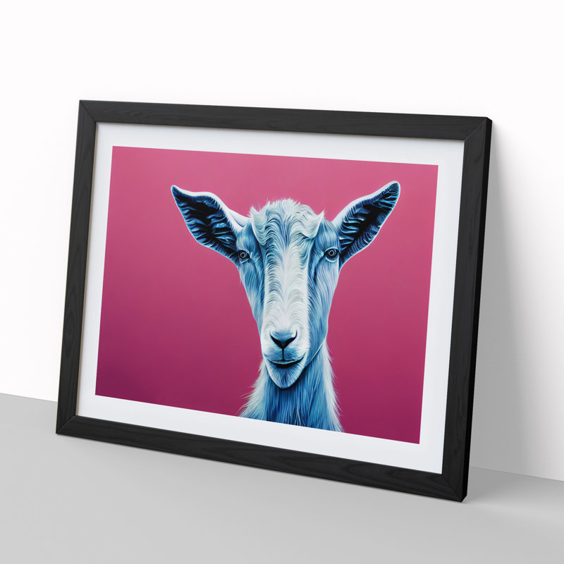 Goat In Colour Vol.3 - Single Picture Frame Print