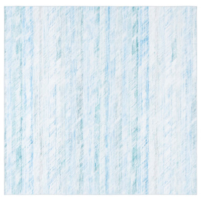 Tapis gris / turquoise Athiran 919