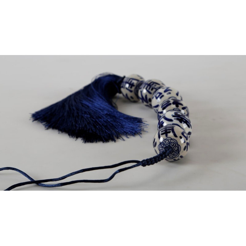 2' Blue Tassel Novelty Garland