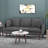 Coryon 3 Seater Sofa with Nailhead Trim, Accent Sofa-111468854