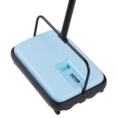 Carpet Floor Sweeper Manual 6.7 inch Width Sweeping Paths Non Electric
