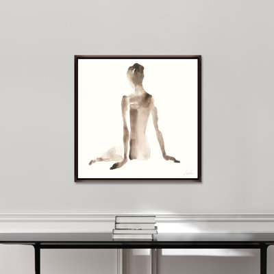 «Poised III» par Janice Sadler - Peinture sur toile