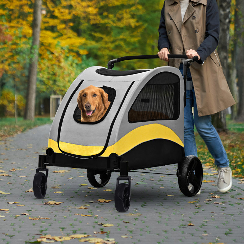 Pennard Pet Jogger Stroller, 113cm H x 74.5cm W x 100.5cm D