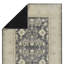 Tapis bleu marine / crème à motif de médaillon pia (6 pi x 9 pi)-2133498843