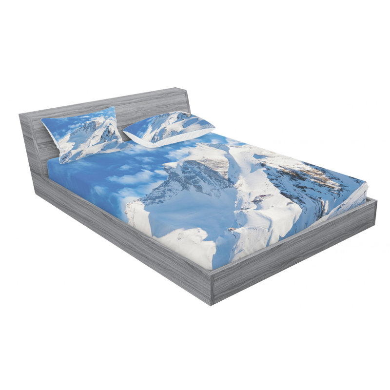 Microfiber Sheet Set, Full Sheet Set + Fitted Sheet + 2 Pillowcases