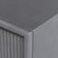 Milano Sideboard - Fluted Front Panels - Sheen Slate Grey Finish