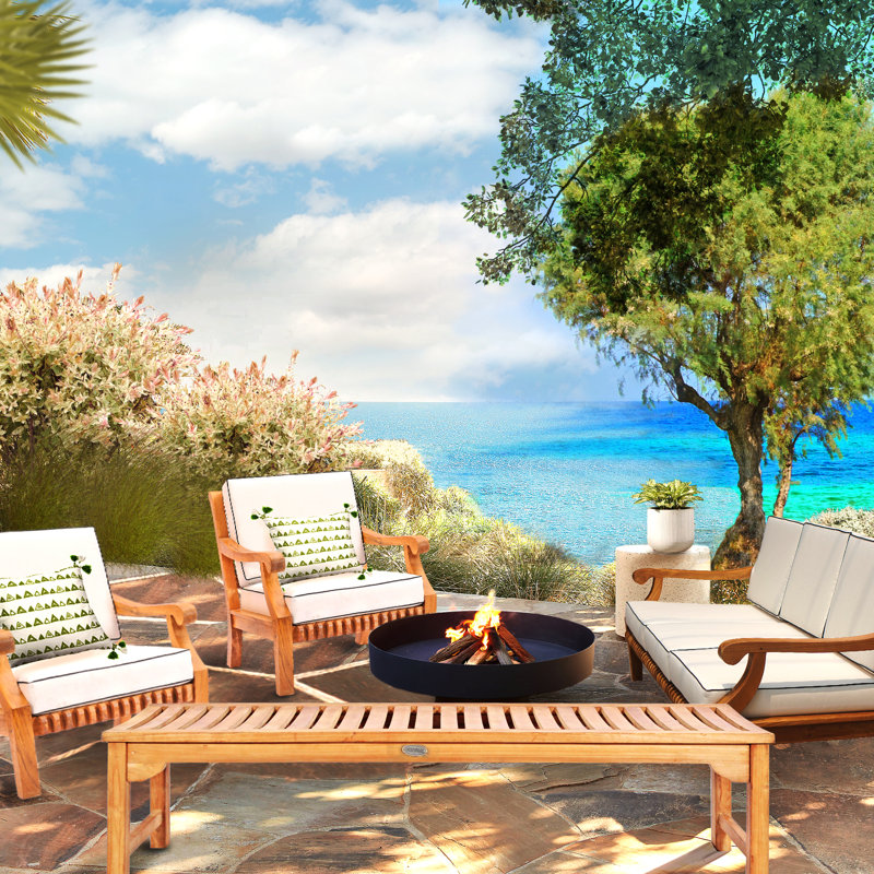 Coral Outdoor 3 - Seat Patio Sofa