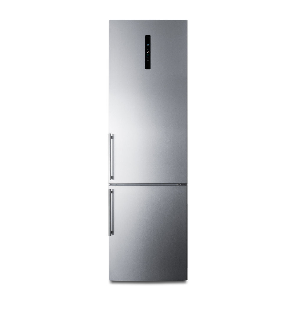 24" Bottom Freezer 11.7 cu. ft. Energy Star Refrigerator Summit Appliance Door Swing