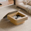 Table basse en bois avec rangement-120868004