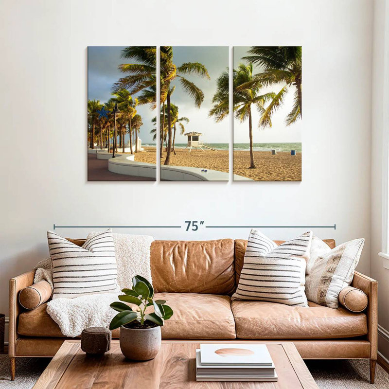 Gillard, Fort Lauderdale, Floride, plage, H 36 po x l 57 po