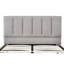 Lit plateforme tapissier double Degregorio-43867446