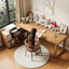 Burlywood L-Shaped Solid Wood desk-1864681901-1864681898