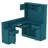 Corner L-Shaped Desk With Charging Station-1884224210
