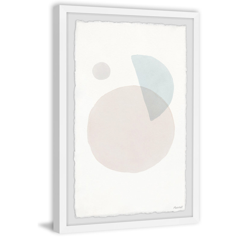 To The Right Side - Single Picture Frame Painting, 61 cm H x 41 cm W  x 3.81cm D