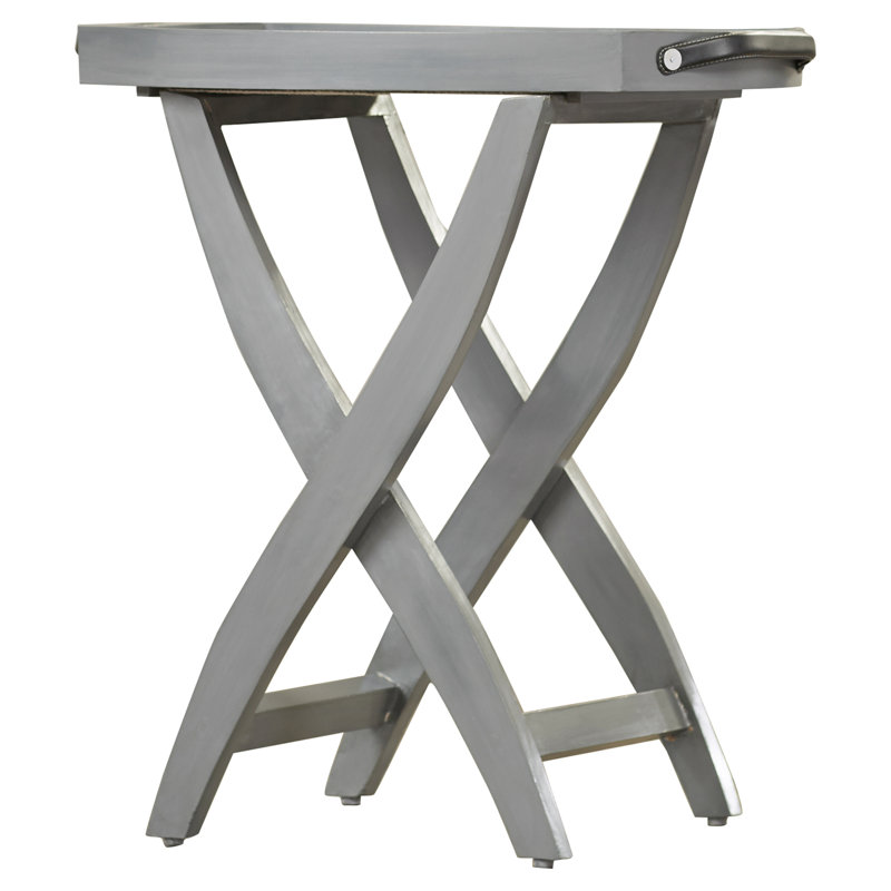 Exum End Table, Gray
