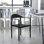 Chaise empilable en plastique Bryar