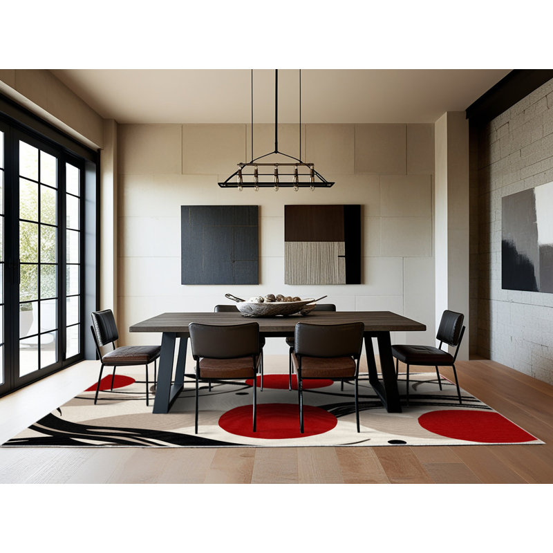 Flowing Prime Grace Rug, Round 5'