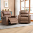 Ensemble de salon inclinable manuel 37 po avec porte-gobelet caché (ensemble de 2)