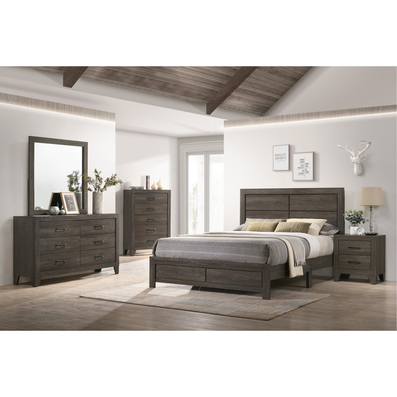 Standard Bed, Full, Brown