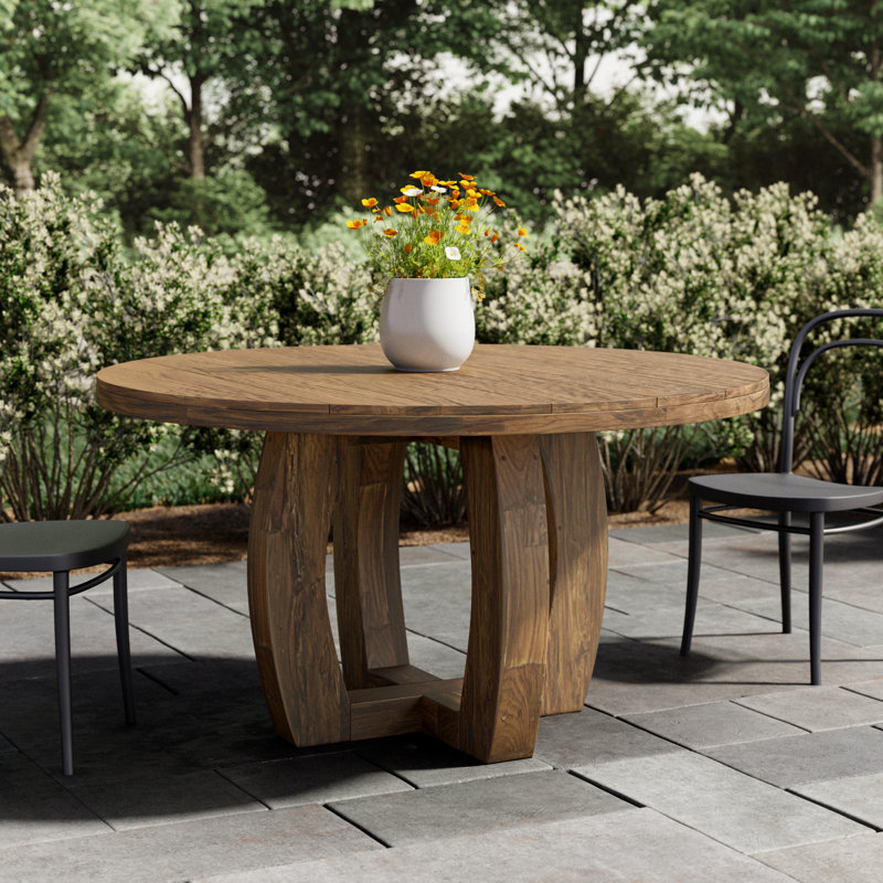 Janie Round Outdoor Dining Table