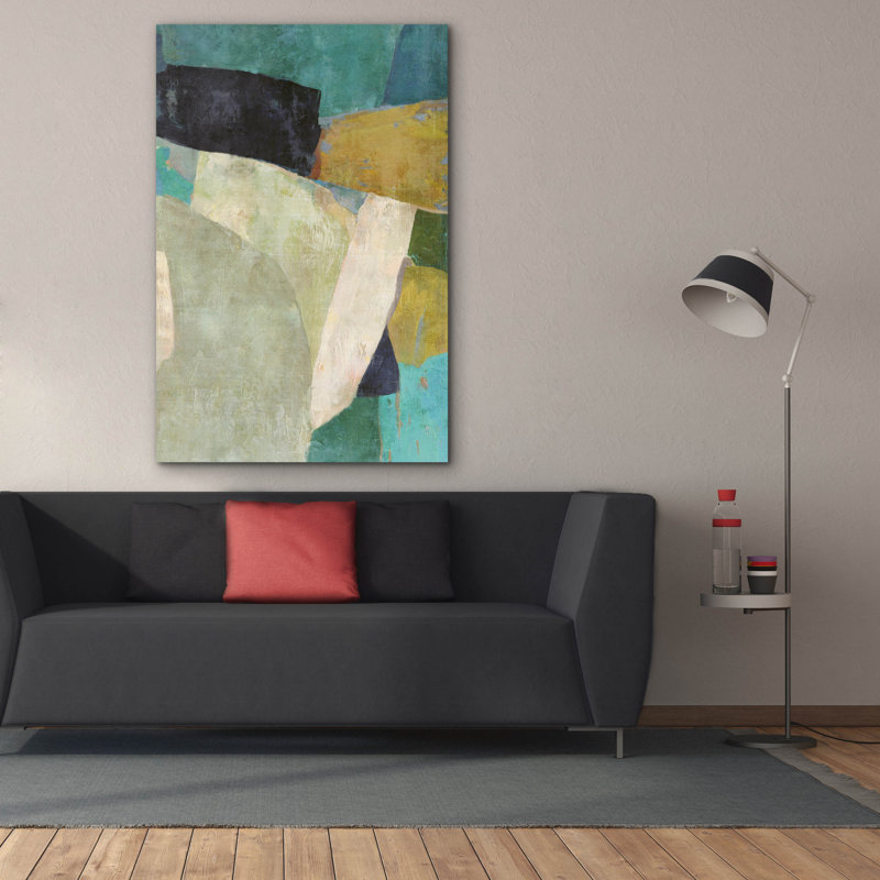 Toile épique Graffiti «Boulder Field 1» par Suzanne Nicoll, 18 po x 26 po, H 60 po x l 40 po x P 1,5 po